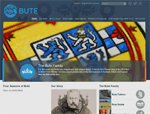 Tablet Screenshot of butefamily.com